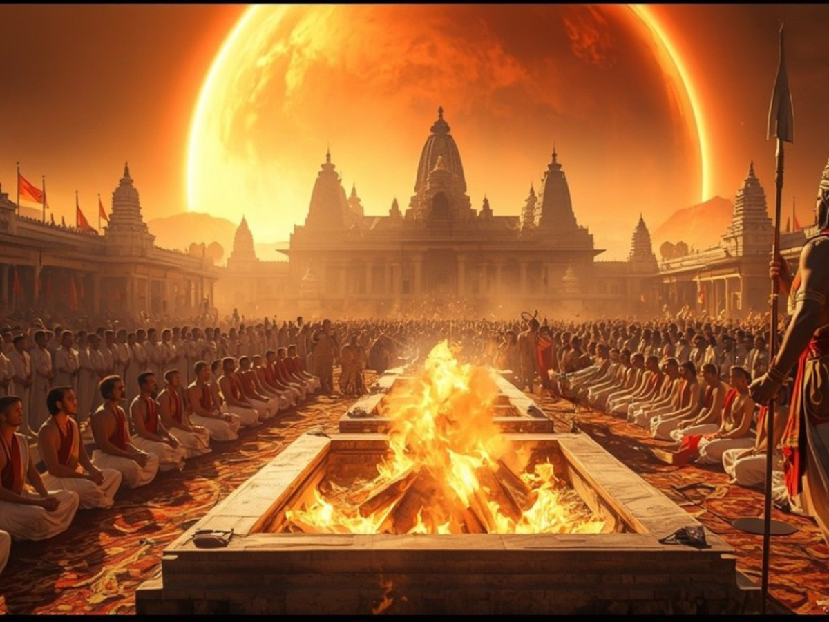 मंगल नाथ उज्जैन में विशेष मंगल शांति भात पूजा महानुष्ठान — पूजा बैनर